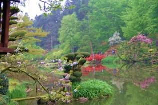 Voyage jardin du batiment